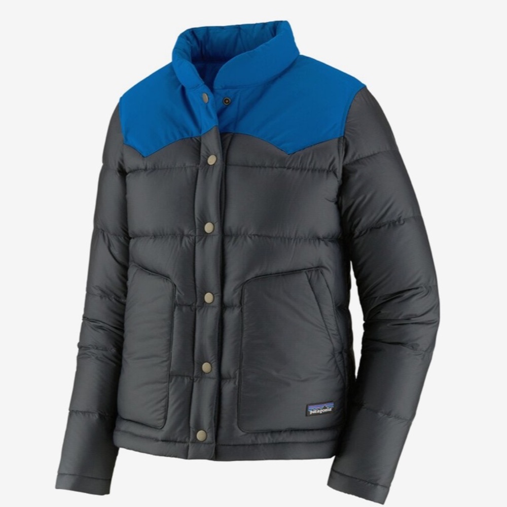 PATAGONIA Women’s Bivy Jacket (size medium Smolder Blue)